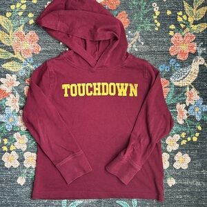 Crewcuts Boys Touchdown Hooded Tee, Size XS (4-5)